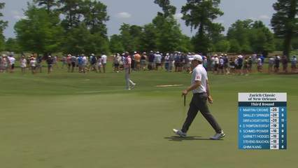 Alex Fitzpatrick/Matt Fitzpatrick makes birdie on No. 5 at Zurich Classic