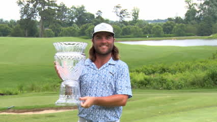 Joey Garber wins after 72 holes at Rex Hospital Open