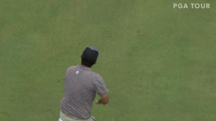 John Huh's impressive tee shot yields birdie at Korn Ferry Tour Champ