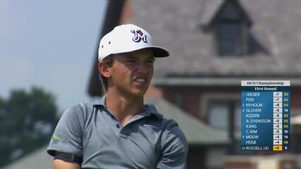 Miles Russell reaches par-5 No. 10 in two, makes birdie at ISCO Championship