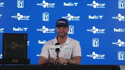 Wyndham Clark’s news conference after winning THE CJ CUP