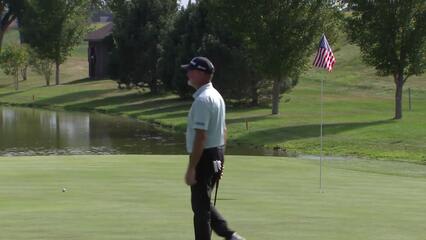 Retief Goosen makes birdie on No. 16 at Sanford International