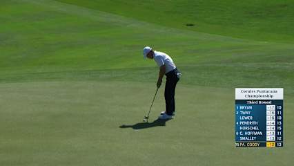 Parker Coody makes birdie on No. 14 at Corales Puntacana
