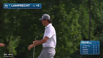 Christo Lamprecht makes birdie on No. 14 at THE CJ CUP