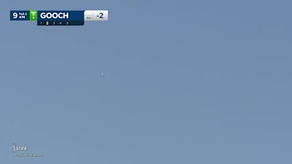 Talor Gooch makes birdie on No. 9 at AT&T Byron Nelson