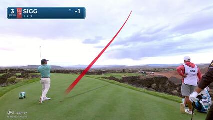 Greyson Sigg makes birdie on No. 3 at Bank of Utah