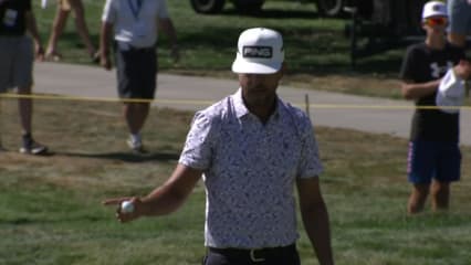 Scott Harrington makes eagle on No. 16 at Albertsons Boise Open