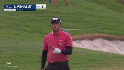 KK Limbhasut throws a dart with wedge and birdies at CJ CUP Byron Nelson