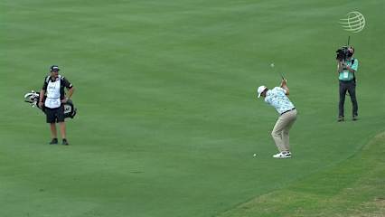 Bernd Wiesberger spins approach to set up birdie at WGC-Dell Match Play