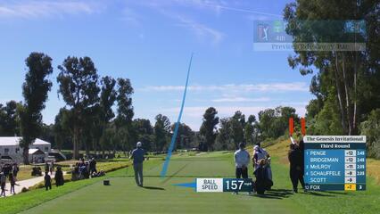 Ryan Fox hits 259-yard drive to 12 feet, sets up birdie on No. 4 at The Genesis