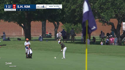 S.H. Kim's quality second leads to birdie at Charles Schwab