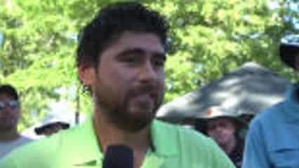 Nelson Ledesma interview after winning LECOM Health Challenge