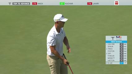Danny Lee throws a dart to set up birdie putt at FedEx St. Jude Champ