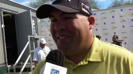 Kevin Stadler interview after Round 1 of Waste Management