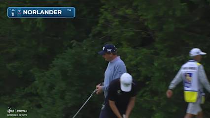 Henrik Norlander makes birdie on No. 1 at RBC Canadian