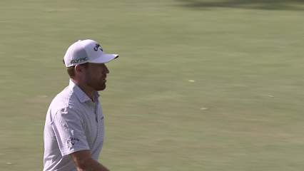Robby Shelton makes birdie putt on No. 15 at Utah Championship