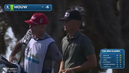 William Mouw makes birdie on No. 6 at The RSM Classic
