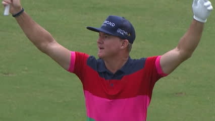 Brian Gay's wild finishing hole-out eagle is the Shot of the Day
