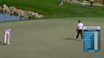 Gary Woodland sinks 38-foot birdie putt on No. 11 at Cognizant Classic