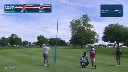 Russell Henley makes birdie on No. 4 at Travelers