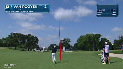 Erik van Rooyen makes birdie on No. 12 at Charles Schwab