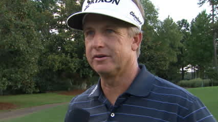 David Toms interview after Round 1 of Barbasol