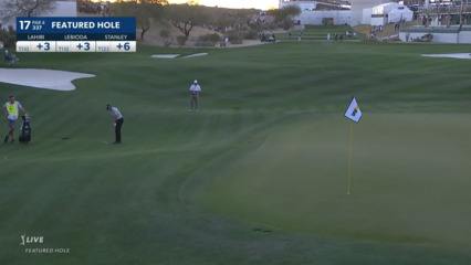 Kyle Stanley's well-judged chip sets up birdie at WM Phoenix Open