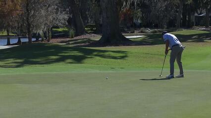 Dylan Wu makes birdie on No. 8 at PGA TOUR Q-School