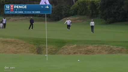 Marco Penge hits 116-yard approach to 7 feet, sets up birdie on No. 12 at The Genesis