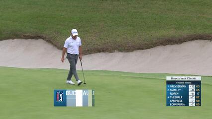 Bud Cauley buries long birdie putt at Baycurrent