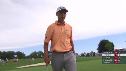 Sam Stevens makes another birdie at 3M Open