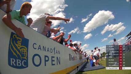 Robert MacIntyre hits tee shot to 10 feet, sets up birdie on No. 14 at RBC Canadian