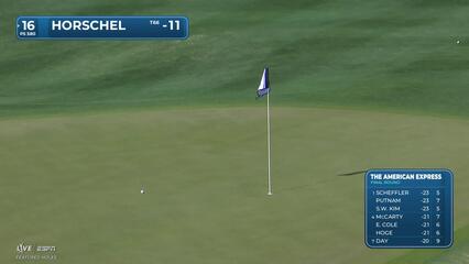 Billy Horschel hits 103-yard approach to 5 feet, sets up birdie on No. 16 at The American Express