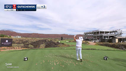 Scott Gutschewski nearly aces No. 17 at Black Desert