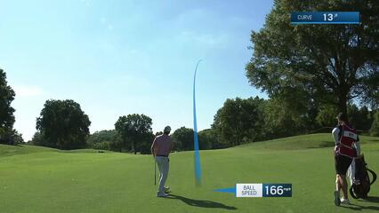 Austin Hitt makes birdie on No. 14 at Simmons Bank Open