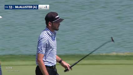 Logan McAllister makes birdie on No. 3 at Valero
