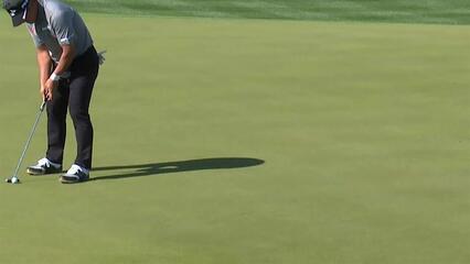 K.J. Choi drains 16-foot birdie putt at Waste Management