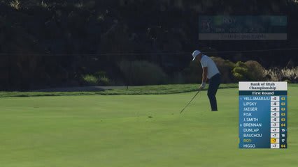 Kevin Roy reaches par-5 No. 18 in two, makes birdie at Bank of Utah