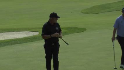 Darren Clarke makes bounce-back birdie on No. 15 at Ascension