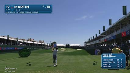 Ben Martin makes birdie on No. 17 at THE CJ CUP