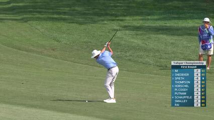 Joel Dahmen hits 142-yard approach to 6 feet, sets up birdie on No. 12 at Valspar