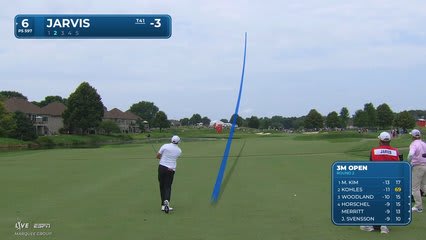 Casey Jarvis reaches par-5 No. 6 in two, makes birdie at 3M Open