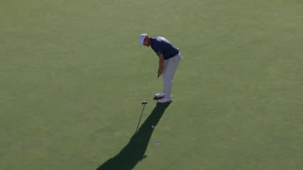 Tim Petrovic sends in birdie putt at Dominion