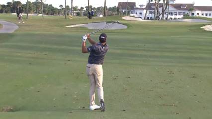 A.J. Ewart makes birdie on No. 17 at PGA TOUR Q-School