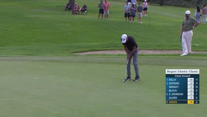 Richard Green makes birdie on No. 10 at Rogers Charity Classic