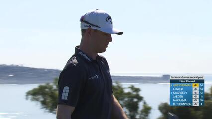 Max Greyserman makes birdie on No. 15 at Farmers