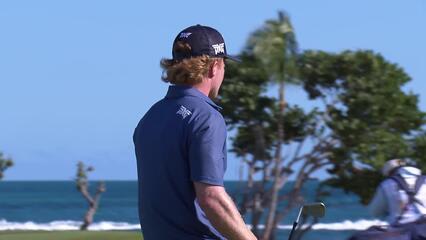 Mason Andersen makes birdie on No. 13 at Bahamas Classic Atlantis
