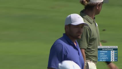 Aaron Wise's 127-yard approach sets up birdie on No. 3 at Corales Puntacana