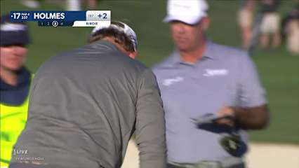 J.B. Holmes makes birdie on No. 17 at WM Phoenix Open