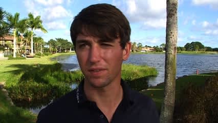 Ollie Schniederjans interview after Round 3 of Web.com Tour Q-School